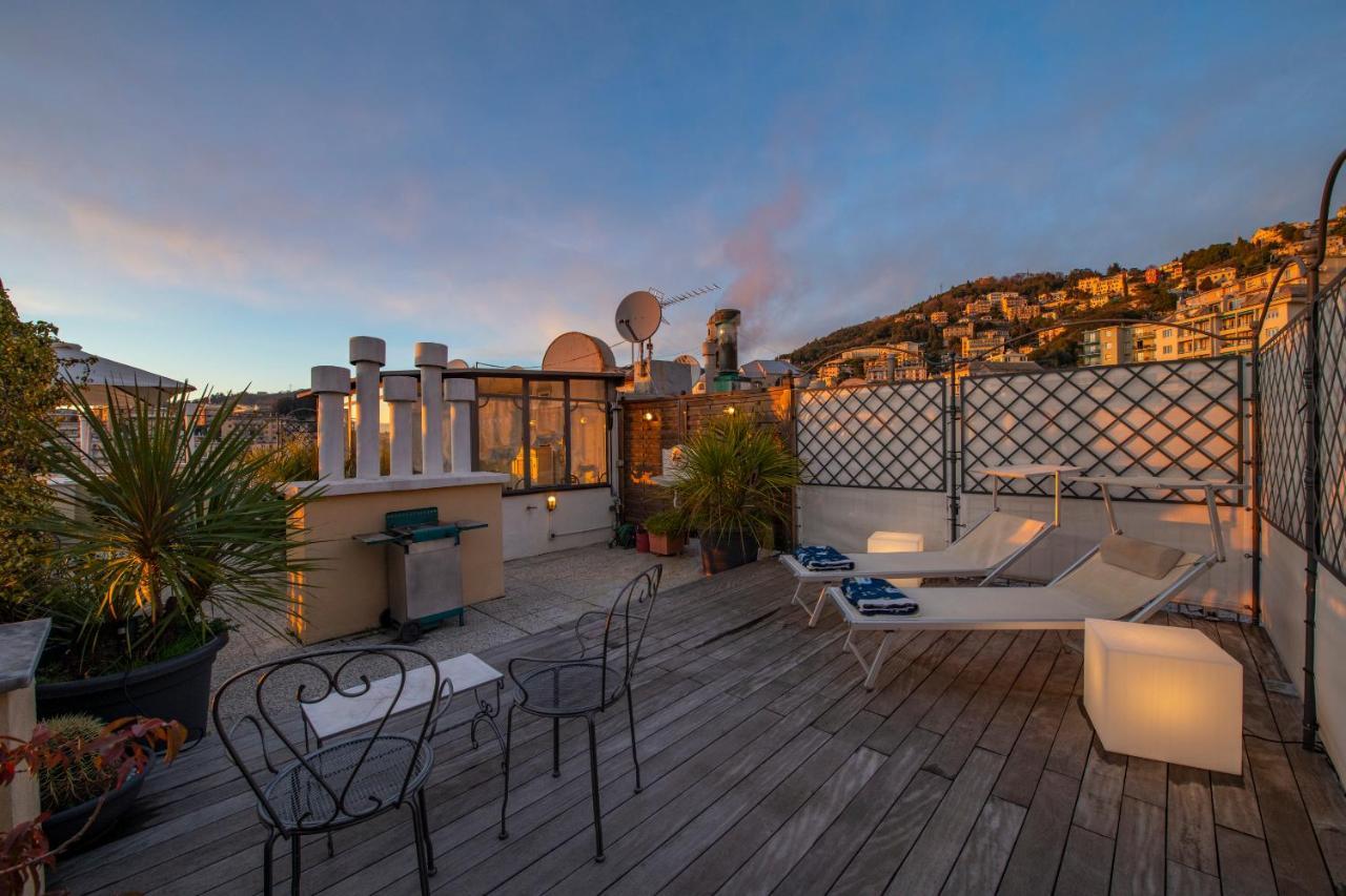 דירות ג'נובה Castelletto Exclusive Terrace Penthouse מראה חיצוני תמונה