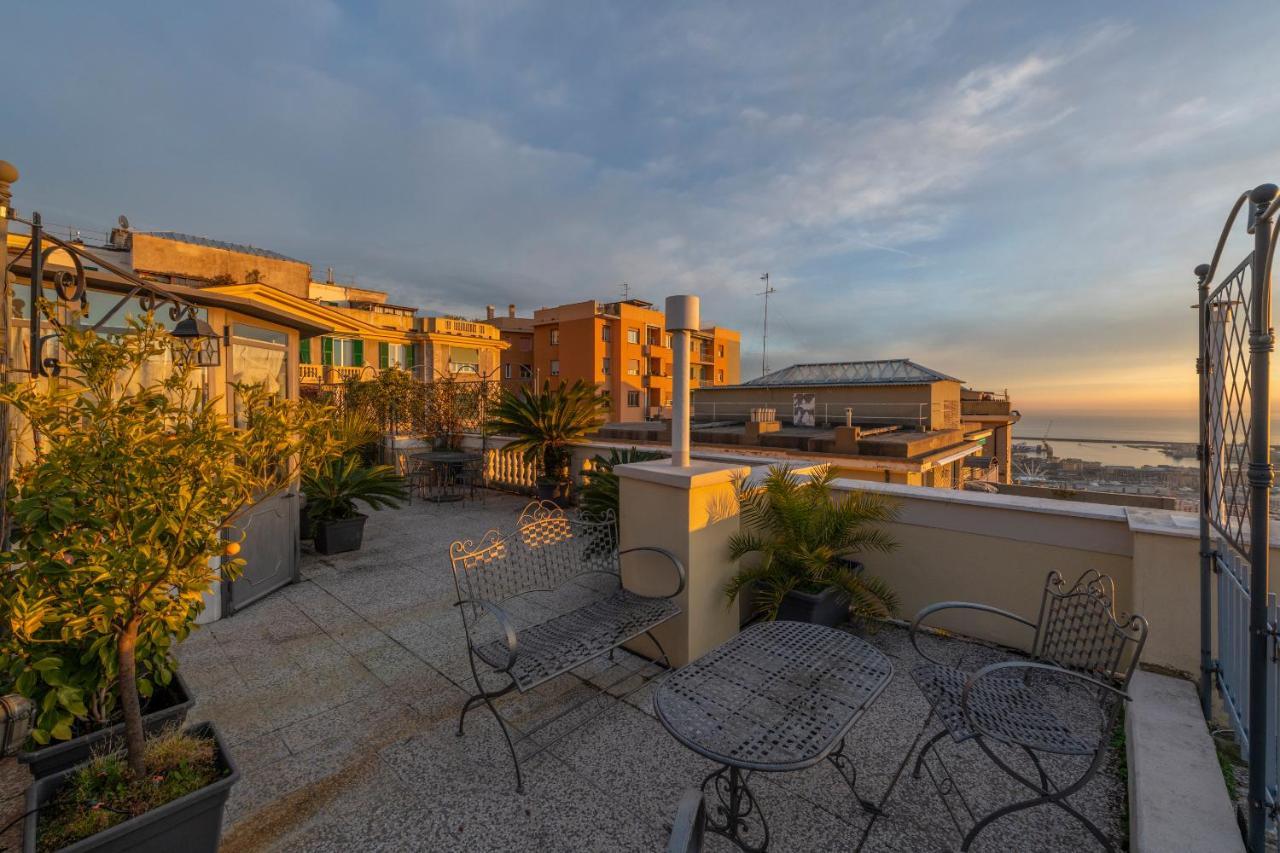 דירות ג'נובה Castelletto Exclusive Terrace Penthouse מראה חיצוני תמונה