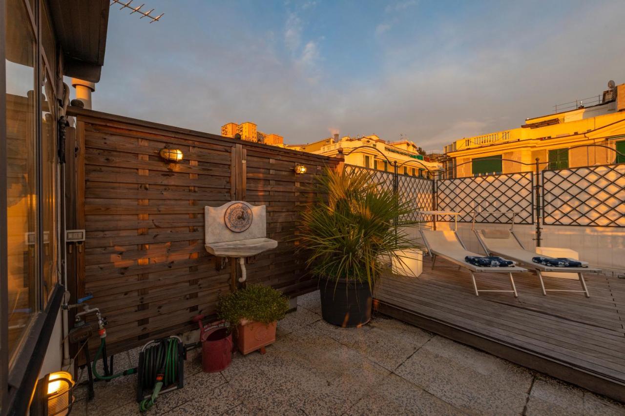 דירות ג'נובה Castelletto Exclusive Terrace Penthouse מראה חיצוני תמונה