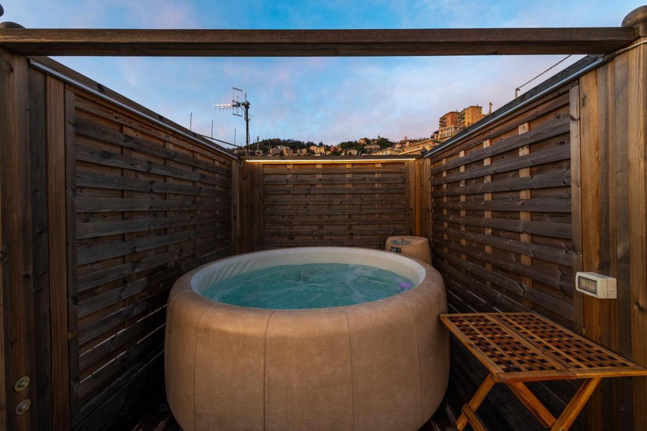 דירות ג'נובה Castelletto Exclusive Terrace Penthouse מראה חיצוני תמונה