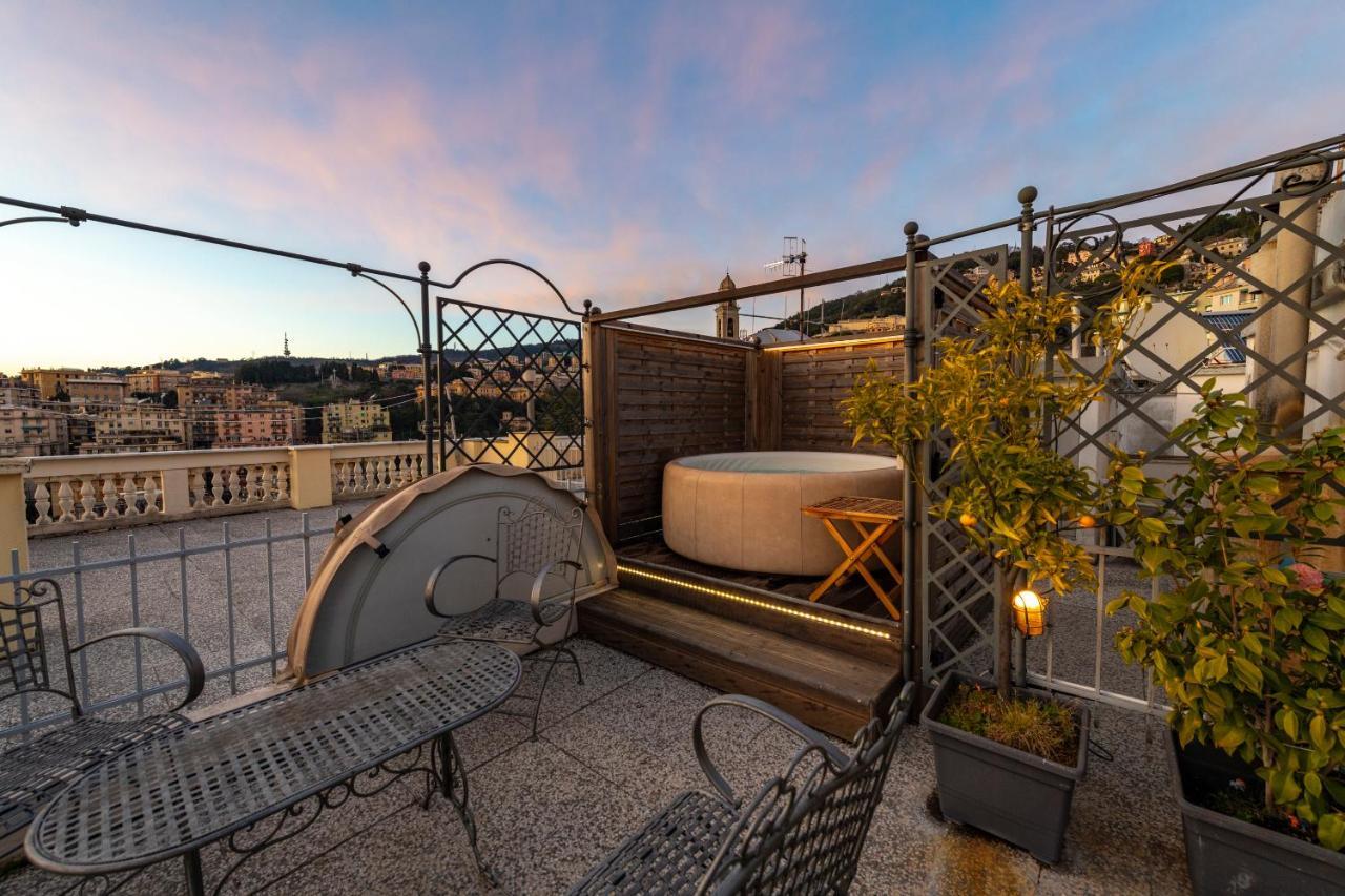 דירות ג'נובה Castelletto Exclusive Terrace Penthouse מראה חיצוני תמונה