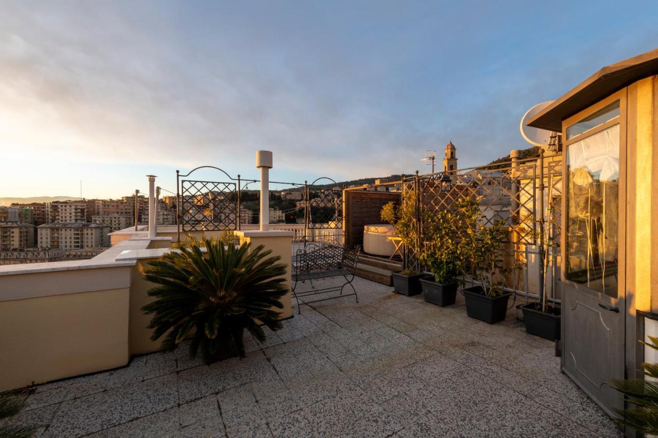דירות ג'נובה Castelletto Exclusive Terrace Penthouse מראה חיצוני תמונה