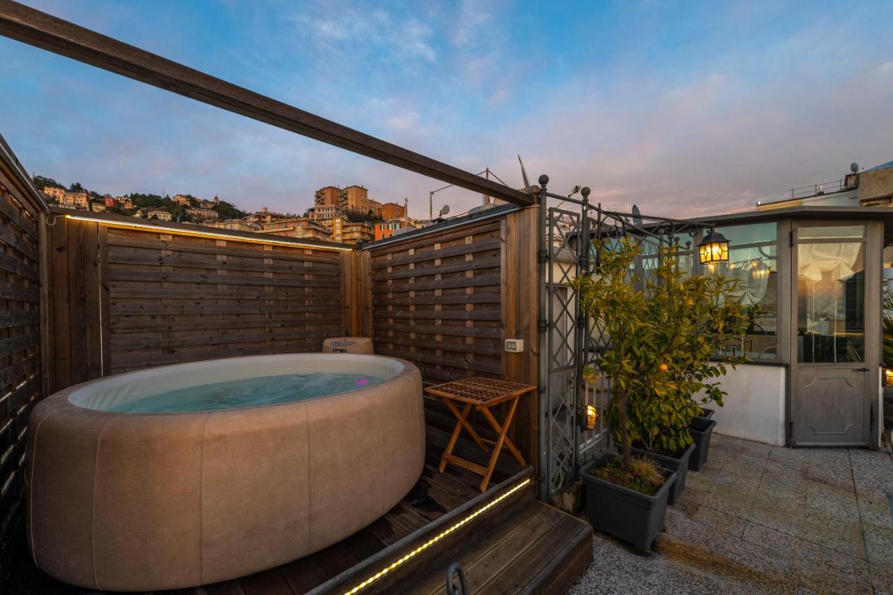 דירות ג'נובה Castelletto Exclusive Terrace Penthouse מראה חיצוני תמונה